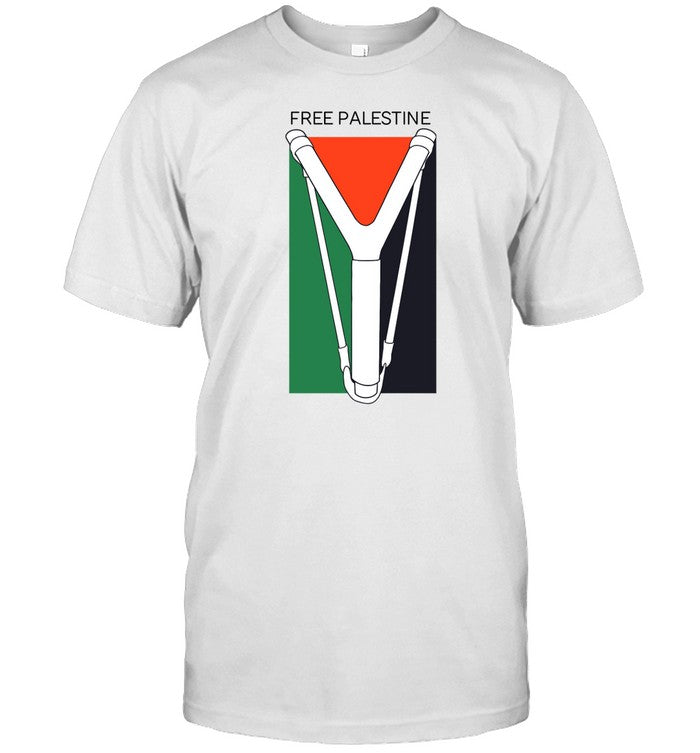 Timecapsuledesign Free Palestine Slingshot Tee