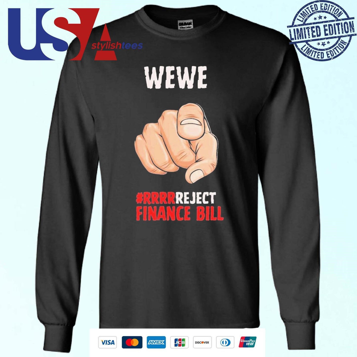 WEWE Reject Finance Bill 2024 Shirt