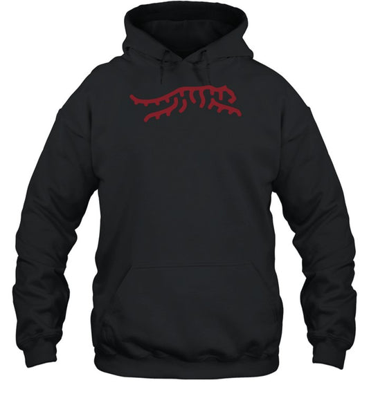 Tiger Woods Sun Day Red Logo Black Hoodie