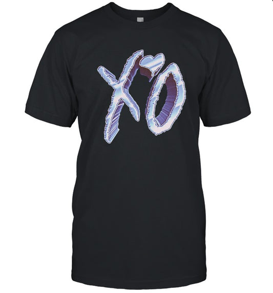 The Weeknd Dawn FM Chrome XO Logo Tee