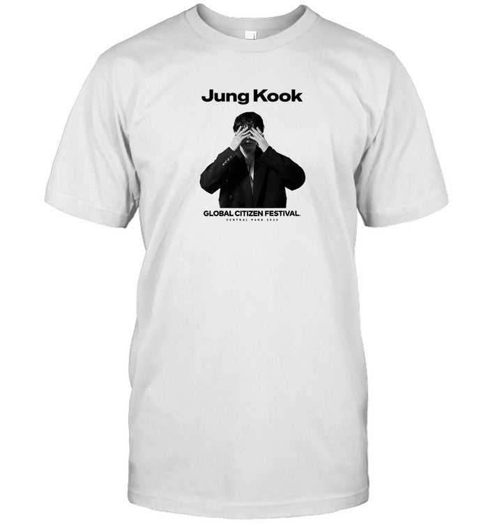 2023 Jungkook T-Shirts Global Citizen Festival