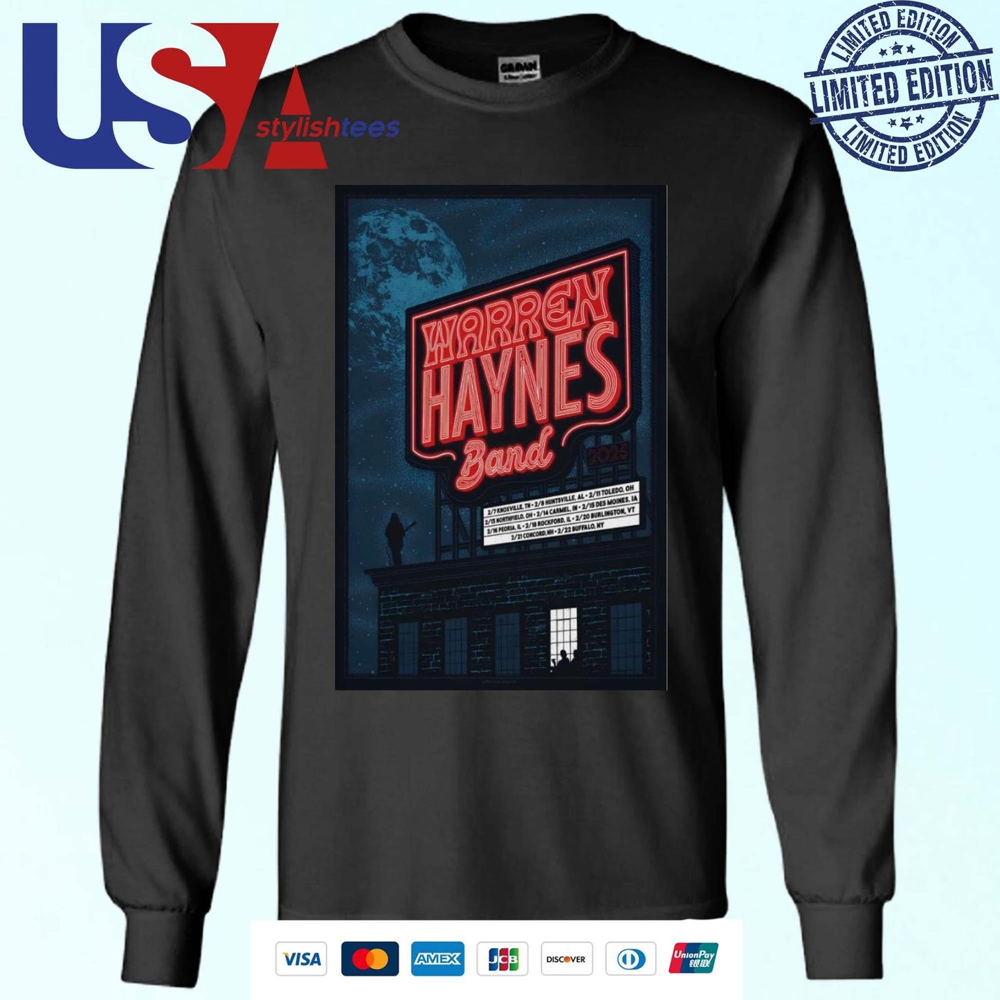 Warren Haynes Band Tour 2025 Shirt