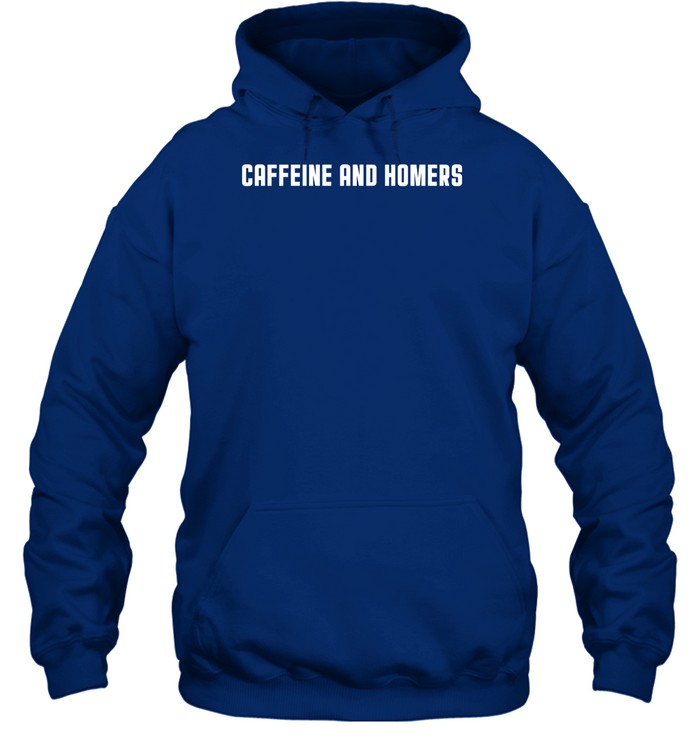 Top Caffeine And Homers Hoodie