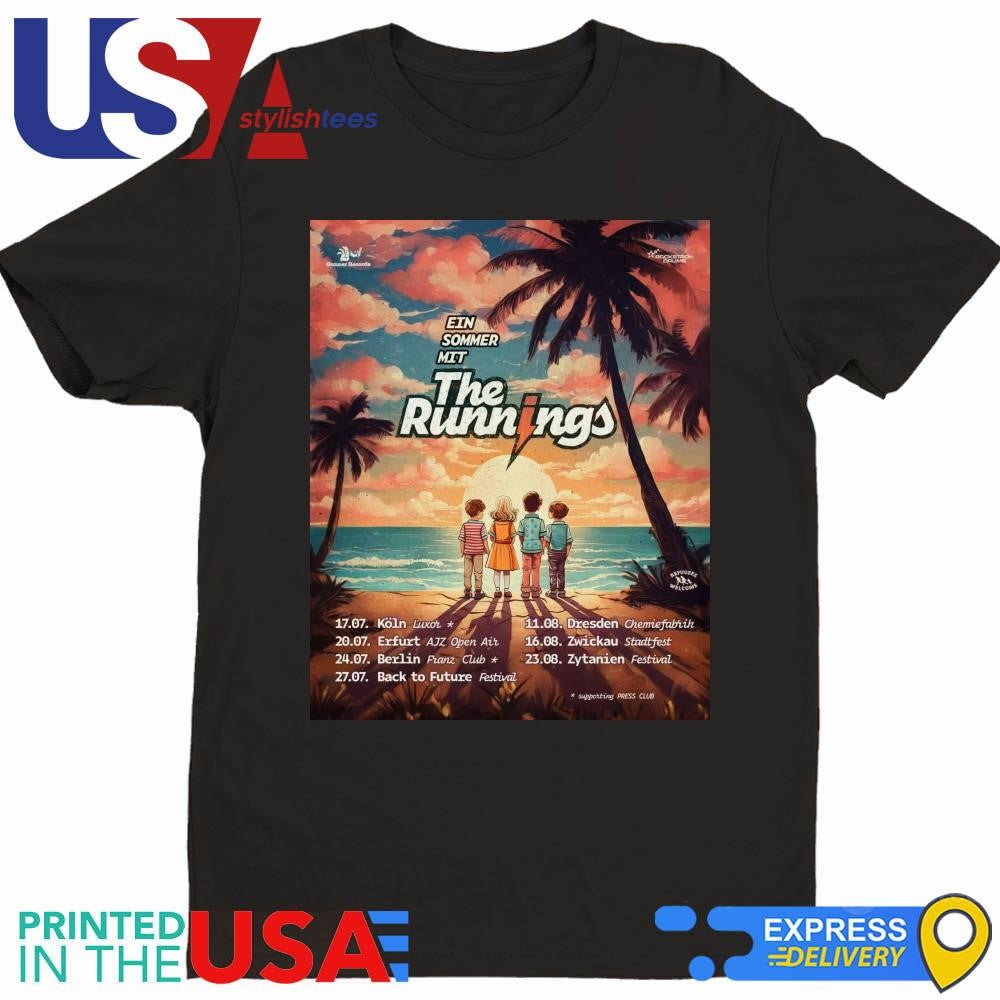 The Runnings Ein Sommer Mit Tour 2025 Shirt