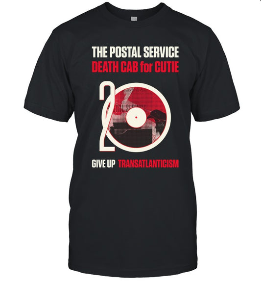 The Postal Service Death Cab for Cutie Give Up Transatlanticism Shirt