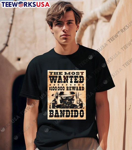 WWE Bandido Wanted Comfort Colors Soft Heavyweight vintage shirt