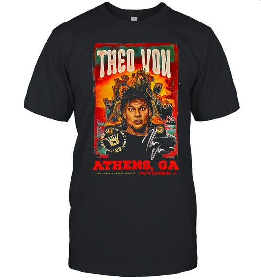 Theo Von Athens Ga Nov 7 2023 shirt