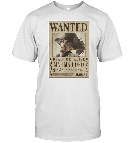 Yakuza Fan Wanted Dead Or Alive Majima Goro Shirt