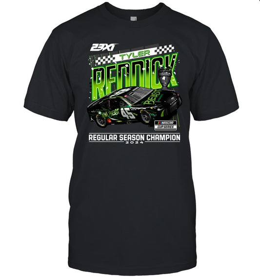 Tyler Reddick 2024 NASCAR Cup Series Regular Season Champion T-Shirt