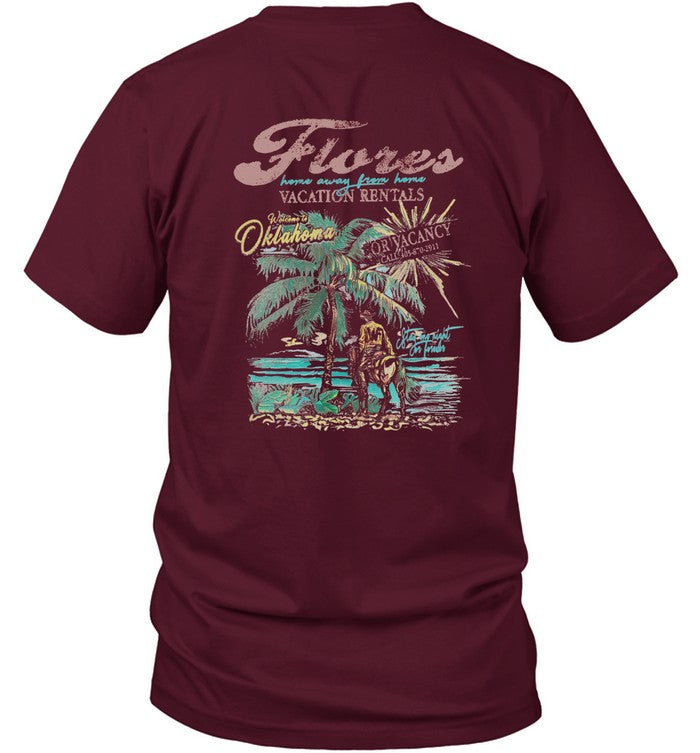 Wyatt Flores Graceland Vacation Red 2024 Shirt