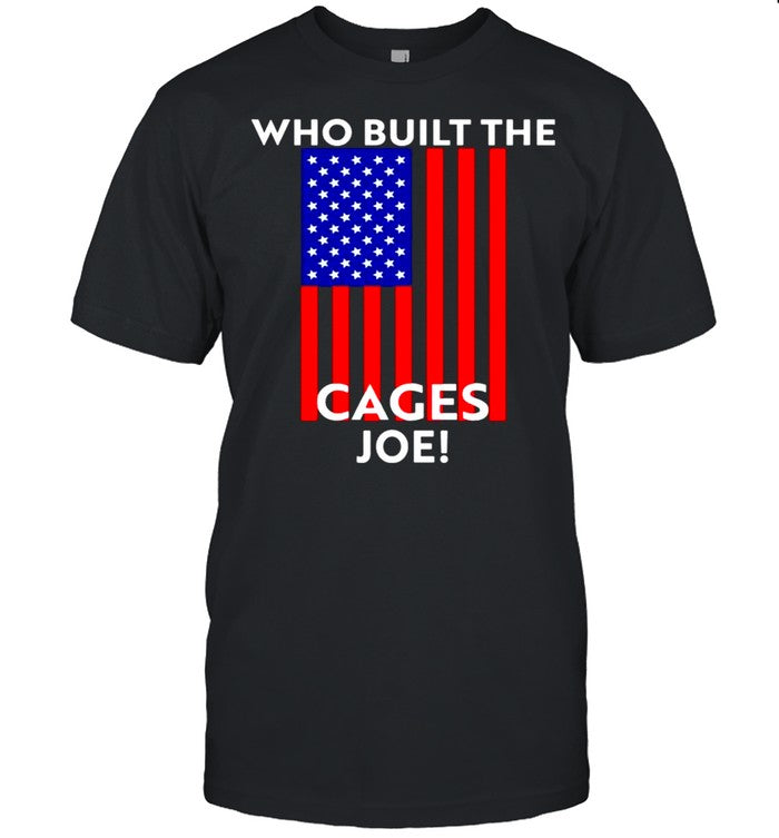 Who built the Cages Joe flag shirt