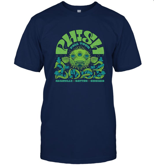 2023 Phish Fall Tour Nashville Dayton Chicago Shirt