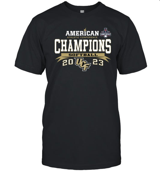 Ucf Knights 2023 Aac Softball Conference Tournament Champions Locker Room Shirt