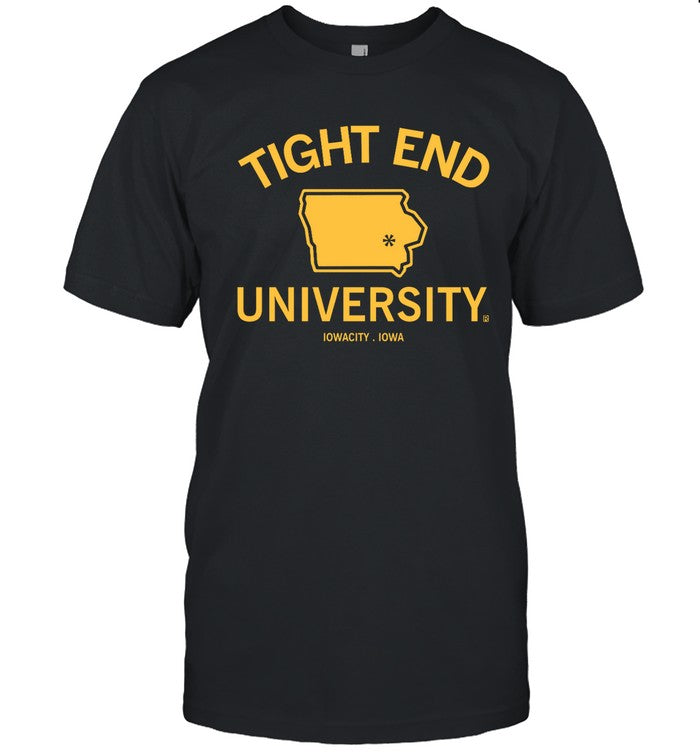 Tight End University Iowa City, Iowa Tee