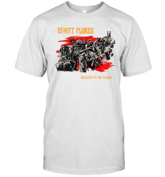 Wyatt Flores Welcome To The Plains Ivory T Shirt