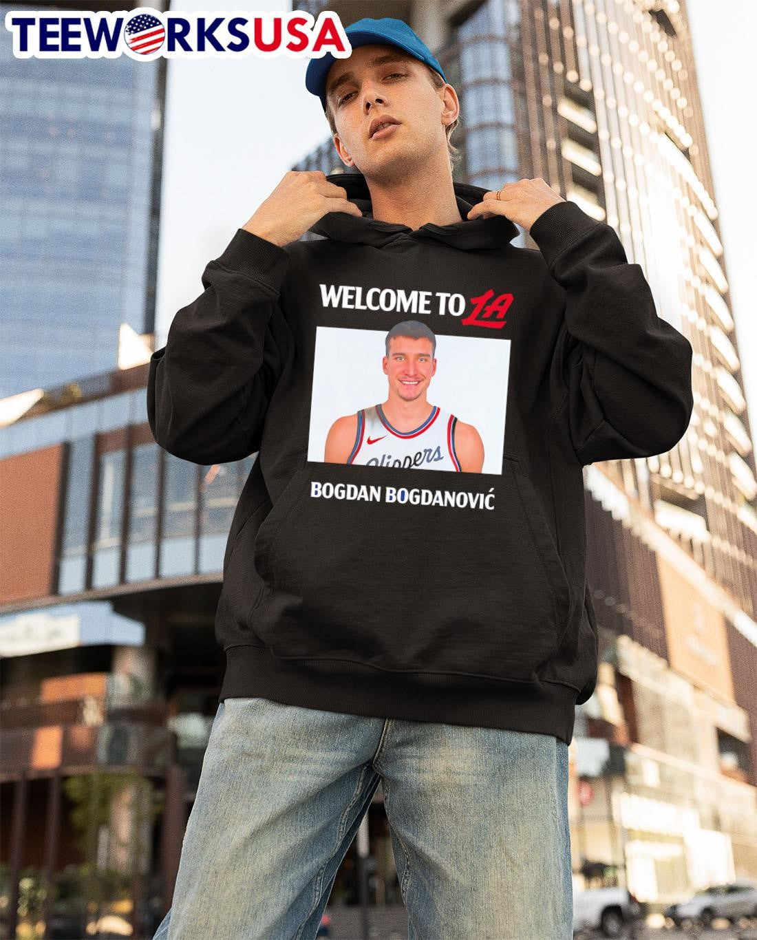 Welcome To La Clippers Bogdan Bogdanovic shirt