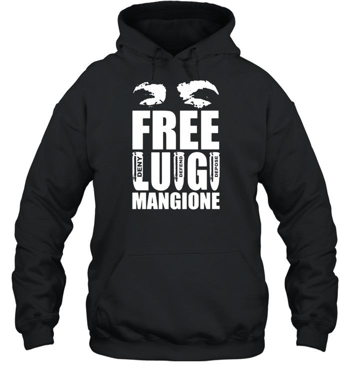 ‪‪Comrade Sisko‬ Free Luigi Mangione Deny Defend Depose ‬ Hoodie