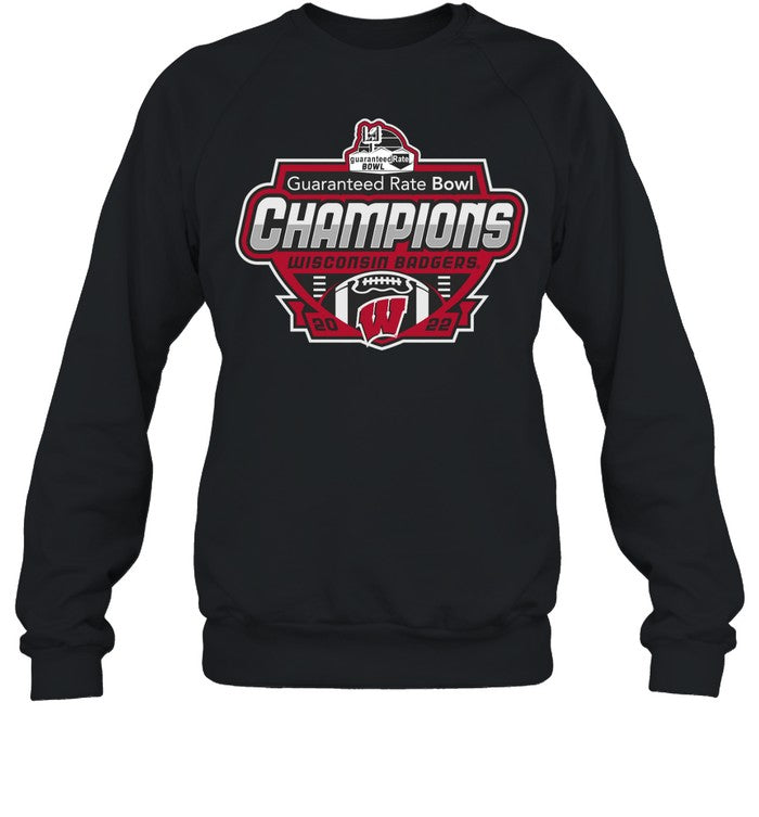 Wisconsin Football Championship 2022 Guaranteed Rate Bowl Sweatshirt