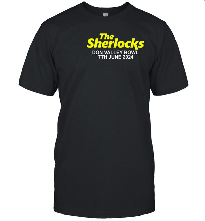 The Sherlocks Don Valley Bowl 7 June 2024 Shirts