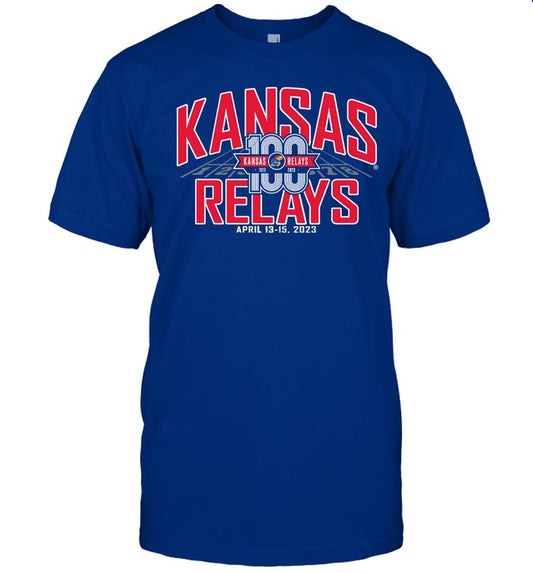 100th Anniversary 1923-2023 Kansas Relays Commemorative Limited Shirt