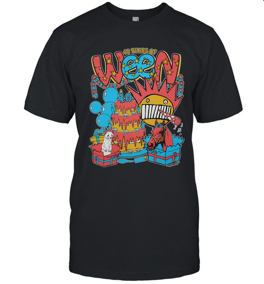 Ween 40 Years Birthday Boy 2024 New Tee