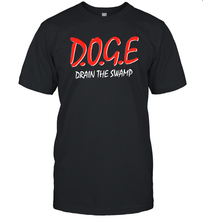 Trump Army Doge Drain The Swamp shirt