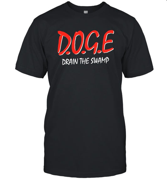 Trump Army Doge Drain The Swamp shirt