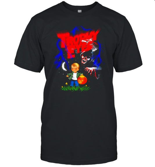 Trophy Eyes Halloween 2024 Limited Edition Black T Shirt