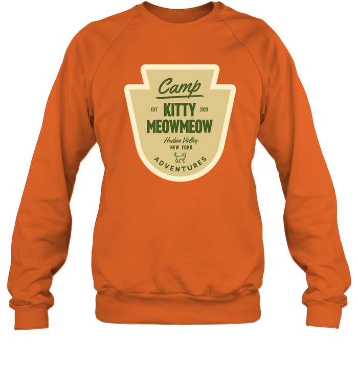 Top Camp Kitty Meowmeow Hudson Valley New York Sweatshirt