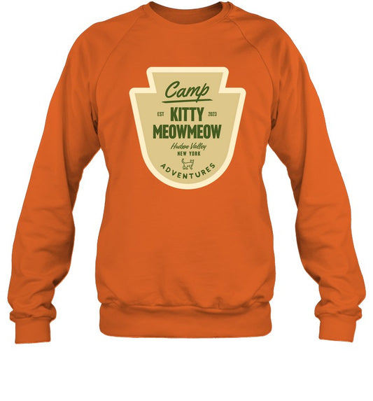 Top Camp Kitty Meowmeow Hudson Valley New York Sweatshirt