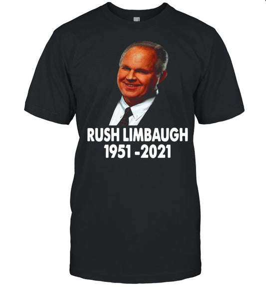 The Legend Rush Limbaugh 1951 2021 Thanks For The Memories shirt