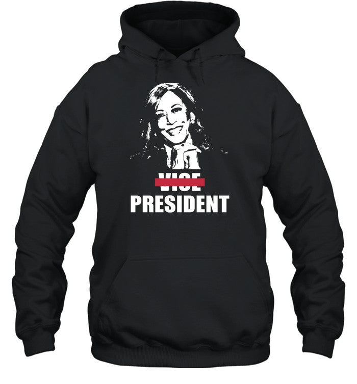 Top Harris Walz Vice President Hoodie