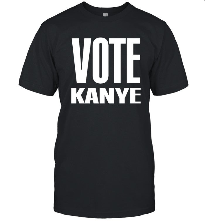 Vote Kanye Black T-Shirt