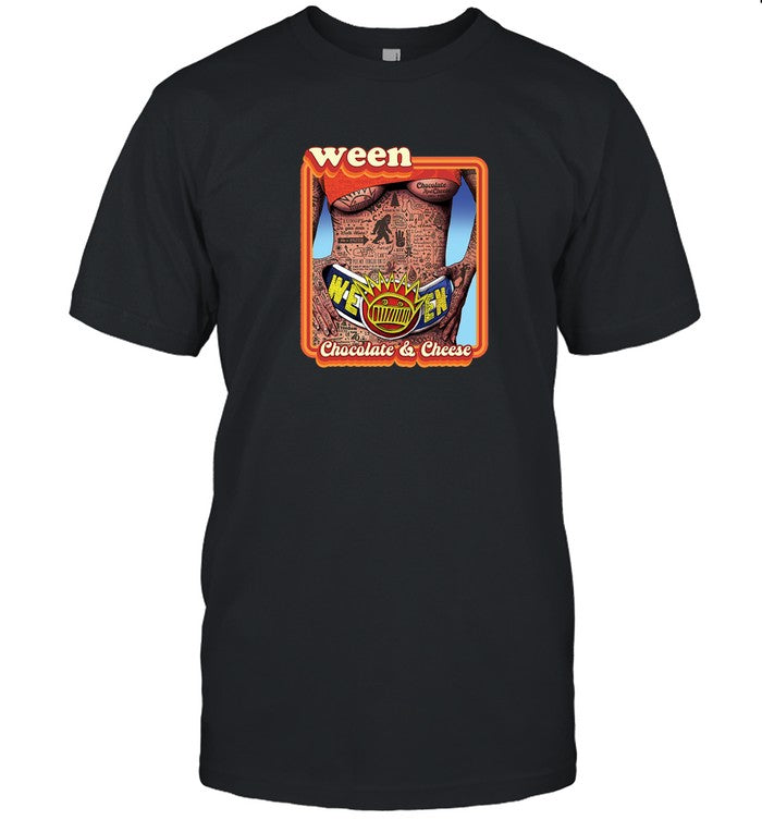 Ween 30th Anniversary Chocolate And Cheese Shirt