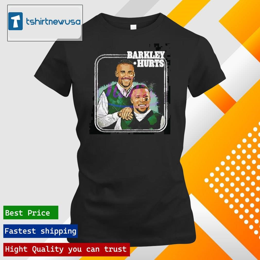 Top Jalen Hurts And Saquon Barkley Eagles Step Brothers Philadelphia Eagles 2025 T Shirt