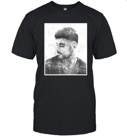 Zayn Malik Portrait Photo Shirt_1