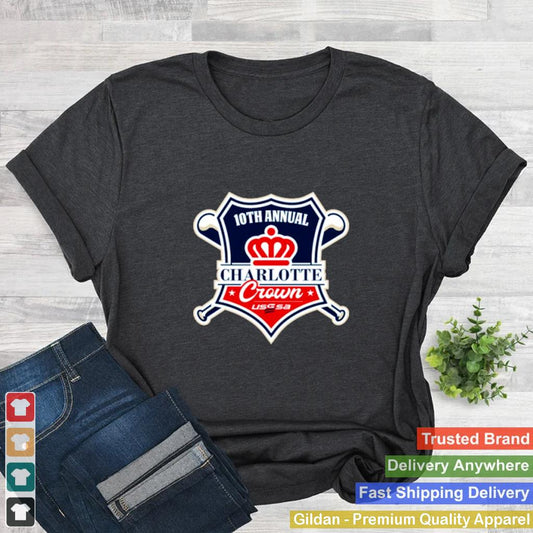 10th Annual Charlotte Crown – Port Charlotte FL – USSSA Florida Baseball shirt