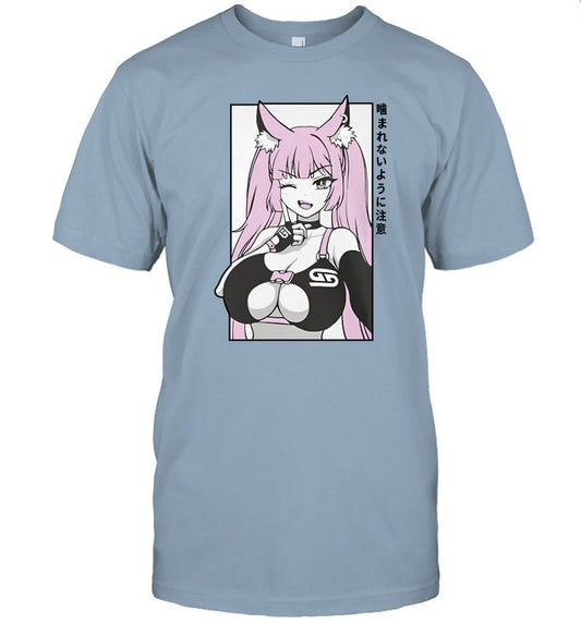 Waifu Frisky Kitty Shirt