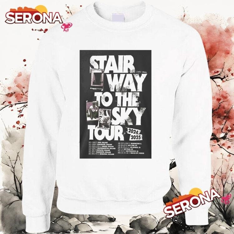 Zayn Malik Stairway To The Sky Tour 2024-2025 Shirt