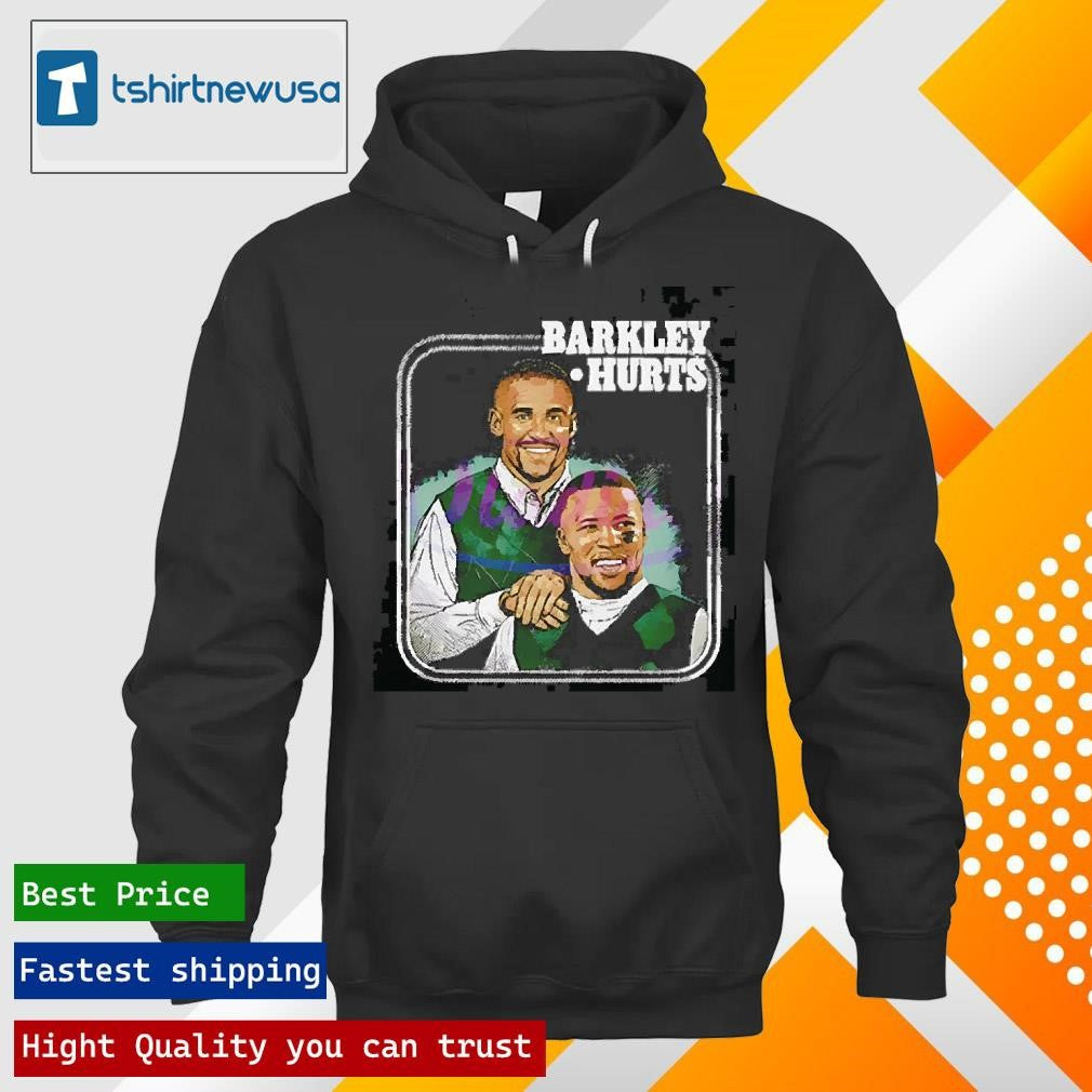 Top Jalen Hurts And Saquon Barkley Eagles Step Brothers Philadelphia Eagles 2025 T Shirt