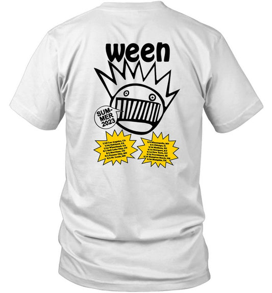 Ween Rollercoaster Summer Tour 2023 T-Shirt_1