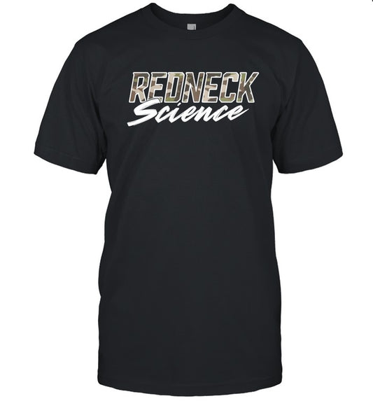 Westen Champlin Camo Redneck Science Tee Black