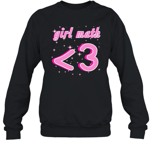 Top Girl Math Cringey Sweatshirt