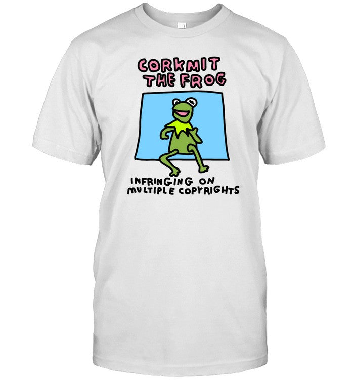 Zoebread Store Corkmit The Frog Infringing On Multiple Copyrights Shirt