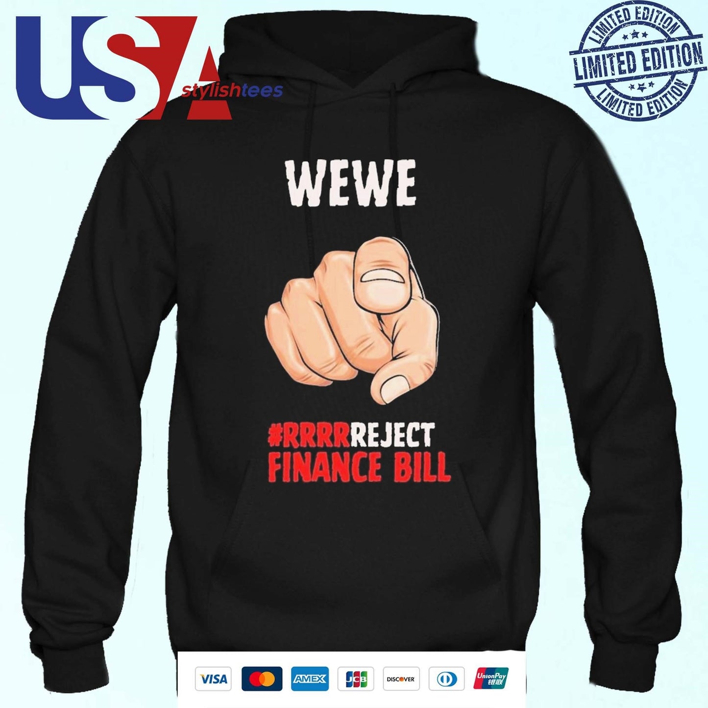 WEWE Reject Finance Bill 2024 Shirt