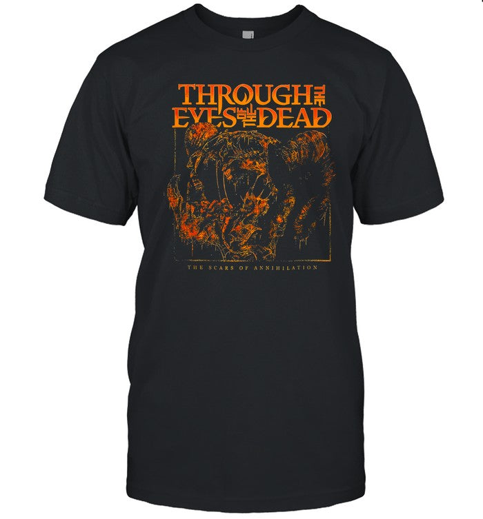 Through The Eyes Of The Dead The Scars Of Annihilation T-Shirt Black