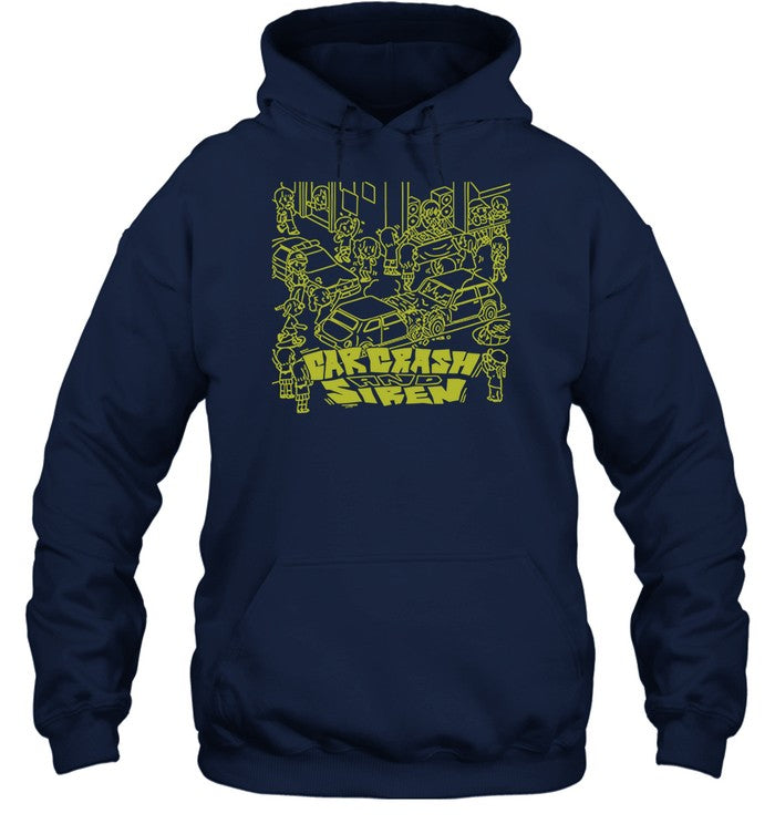 Top Car Crash And Siren Hoodie