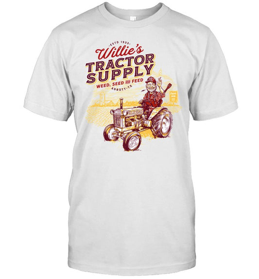 Willie Nelson Willie's Tractor Supply T-Shirt