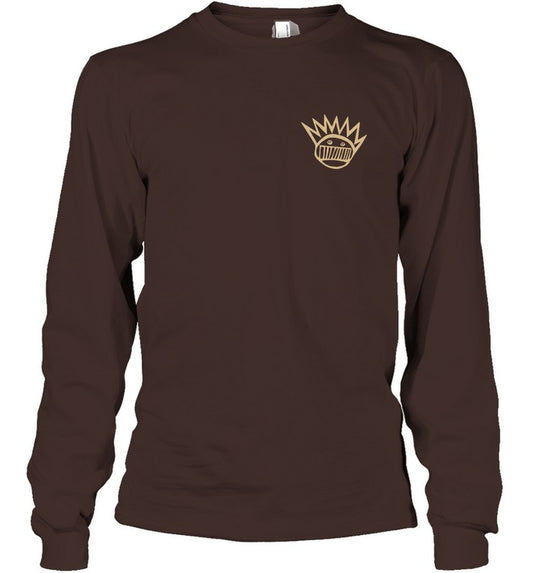 Ween Band Paintin The Town Brown Long Sleeve Tee