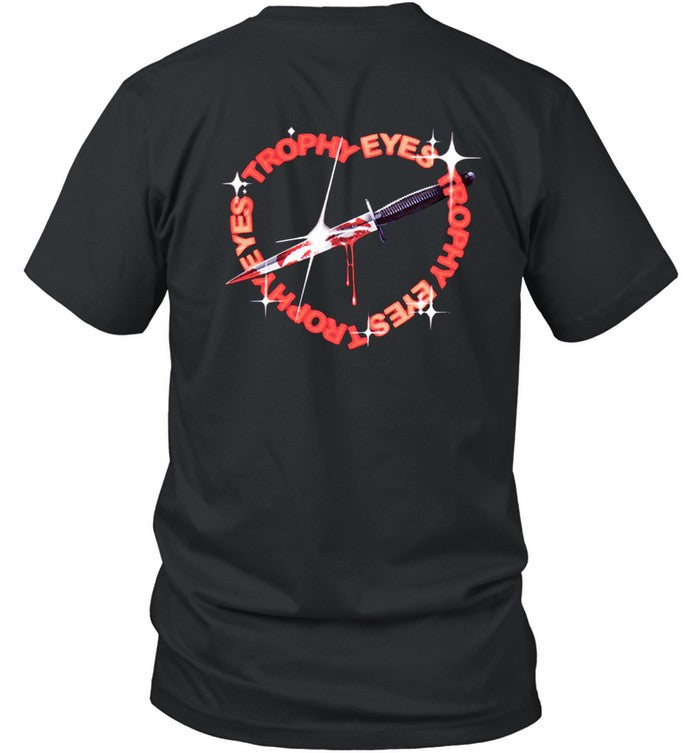 Trophy Eyes Knife Black T Shirt